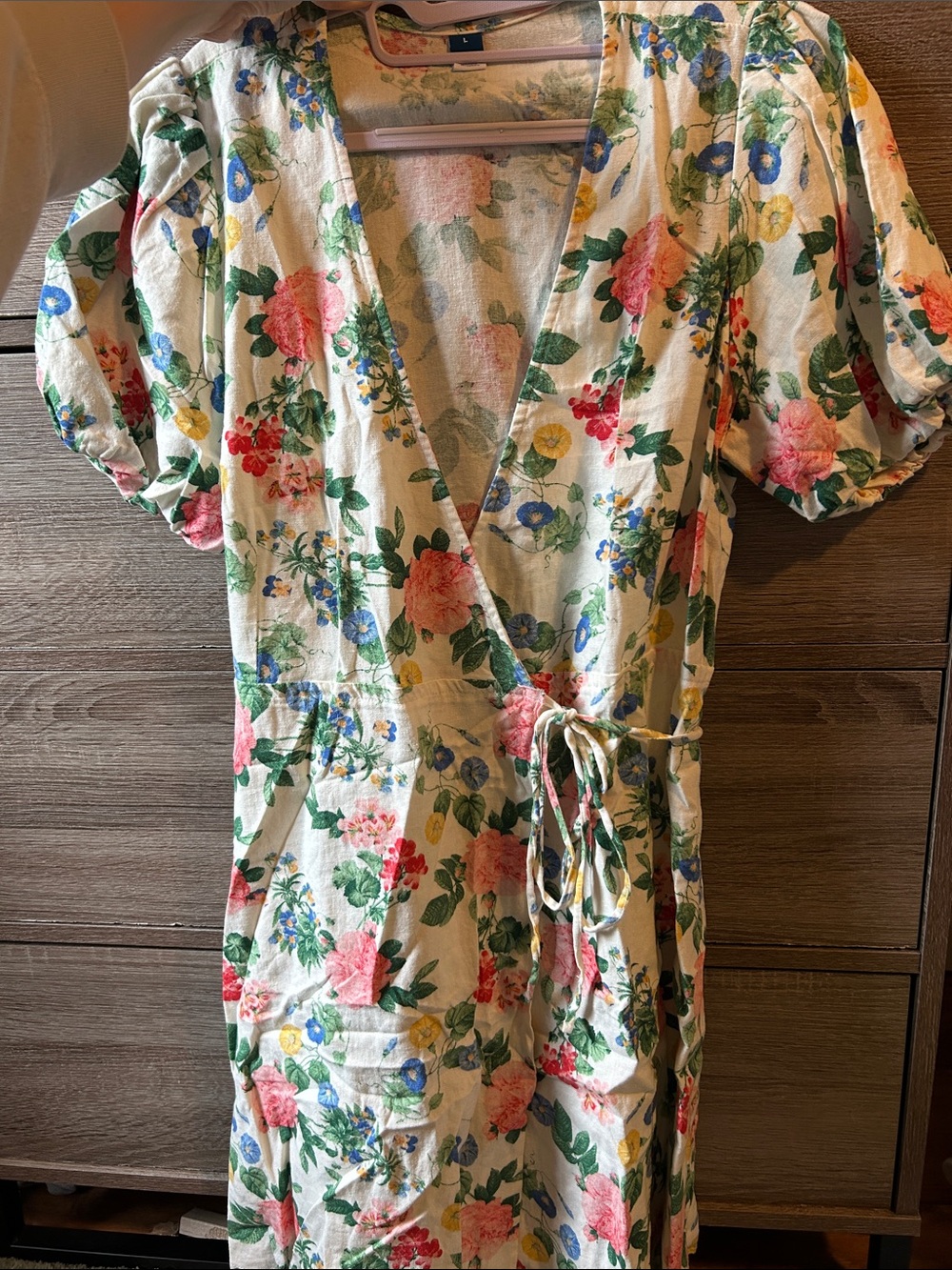 Old Navy Floral Wrap Dress